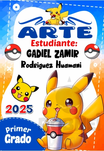 Pikachu Pokemon Caratula 06